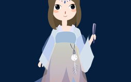 播放卡通小姐姐图案,动画世界中的时尚偶像