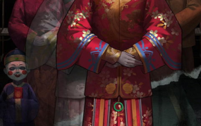 纸嫁衣小姐姐,穿越时空的美丽传说