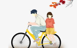 骑车小姐姐卡通图片头像,卡通小姐姐的活力瞬间